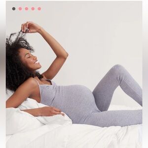 Hatch Heather Gray Maternity Set